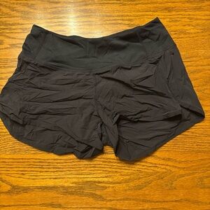 Women's Black Athletic Shorts
